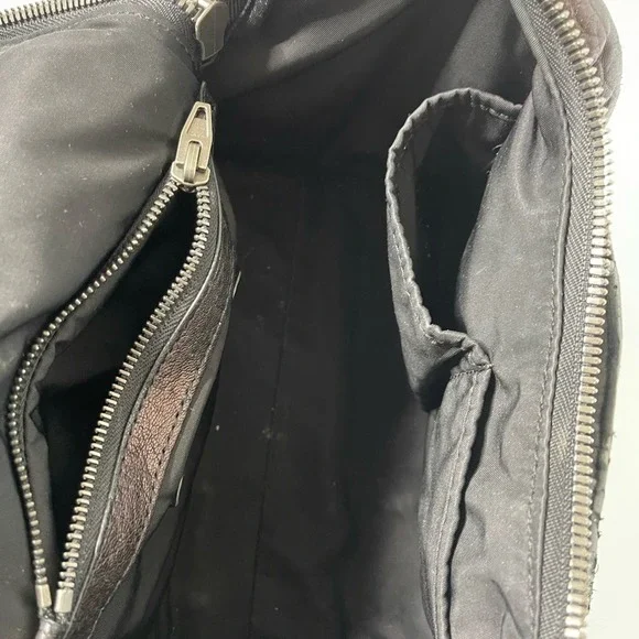 ALEXANDER WANG Pebbled Lambskin Rockie Duffel in Black  and Nickel hardware - Picture 12 of 15